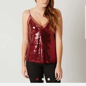 Free People  Sassy Sequin Cami